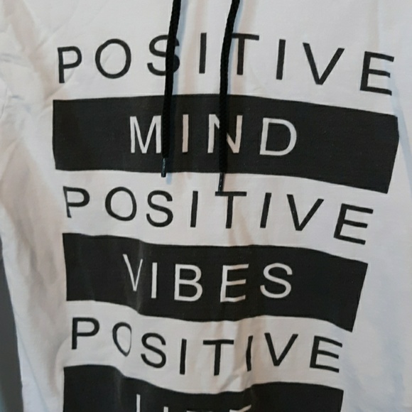 On Fire "positive" hoodie, size S - Picture 2 of 5